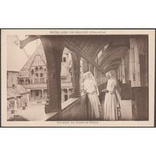 Galerie du Premier Etage, Hôtel-Dieu de Beaune, c.1920 - CPA