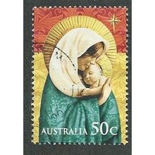 AUS 2008 50c 'CHRISTMAS' FINE USED (EBID34-720)