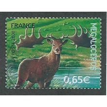 FRA 2008 65c 'PREHISTORIC ANIMALS' FINE USED (EBID51-089)