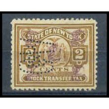 Used Revenue 2c N.Y. Stock Transfer Fine WA2748