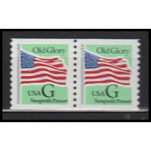 2893 5c G Old Glory Fine MNH Pair X3676