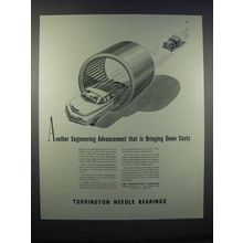 1946 Torrington Needle Bearings Ad - Bringing Down