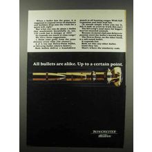 1966 Wincheser Western Power-Point, Silvertip Bullet Ad - All Alike