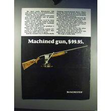 1966 Winchester 1200 Shotgun Ad - Machined Gun