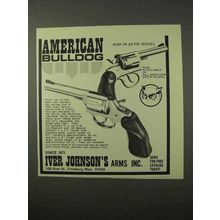 1975 Iver Johnson American Bulldog Revolver Ad