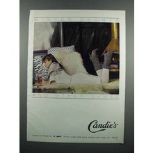 1983 El Greco Candie's Shoes Ad - Winter Sports