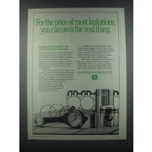 1985 John Deere Engine Parts Ad - Price of Imitations