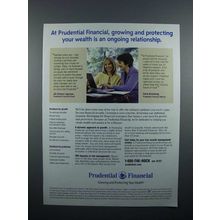 2002 Prudential Financial Ad - Growing Your Wealth