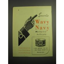 1948 Godfrey Phillips Wavy Navy Cut Tobacco Ad - Smoke Wavy Navy