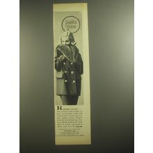 1958 Franklin Simon Rover Coat Advertisement