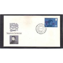 FDC FDC Fleetwood Milestones Telephone Great Britain (Cachet-U/A) CV42337