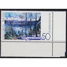 GERMANY BUND [1978] MiNr 0986 F25 ( **/mnh ) [01] Gemälde Plattenfehler