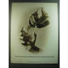 1969 Johnnie Walker Scotch Ad - Your great great great grandfather discovered