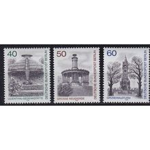 GERMANY BERLIN [1980] MiNr 0634-38 ( **/mnh ) Architektur