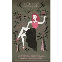 Hedy Lamur Film Actress Scientist Inventor Postcard