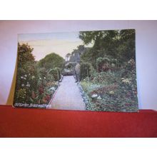 OLD GARDEN, BROCKWELL PARK, BRIXTON, LONDON unused antique postcard (a) #