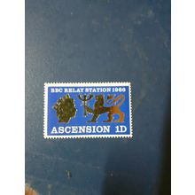 Ascension Island BBC Relay Station 1966 MNH mint never hinged