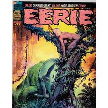 EERIE MAGAZINE # 77 Richard Corben cover ( 1976 )