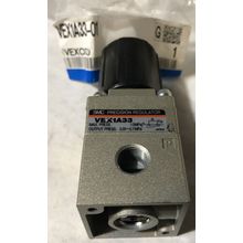 NEW SMC VEX1A33, VEX1A33-01 PRECISION PNEUMATIC REGULATOR, 1.0MPa, 1/8"NPT,BR