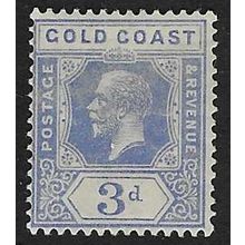 GOLD COAST 1921-4 GV 3d WMK MULT SCRIPT CA MINT HINGED SG91