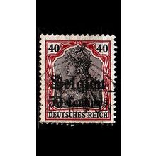 GERMANY REICH Besetzung [Belgien] MiNr 0005 I ( O/used )
