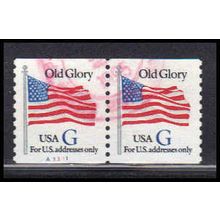 Used 2890 32c G Old Glory Very Fine CNP Left A1311 PA1539