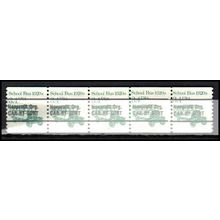 2123a 3.4c School Bus Fine MNH Dry Gum PNC 2/5 Gap 1R AA0245