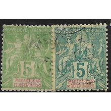 1896 SG 17 - #3 fine used (o) - 2 colours