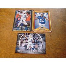 2013-2015 3-Premium Cards, ANDREW LUCK, Colts