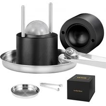 Ice Ball Press, 2.4" Ice Ball Maker, Aircraft Al Alloy Ice Ball Press Kit fo...
