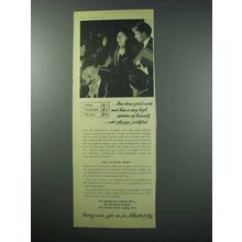 1960 The Electricity Council Ad - Has Done Good Work
