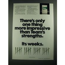 1987 Elanco Team Ad - One Thing More Impressive