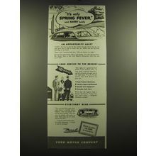 1947 Ford Motor Company Ad - It's only spring fever said Harry boldly