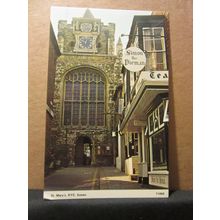 ST. MARY'S , RYE, EAST SUSSEX unused postcard =