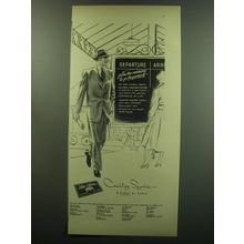 1949 Lebow Clothes Country Squire Suit Ad - From the ordinary to go Anywhere