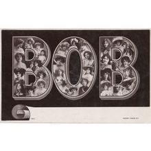 A Name Called Bob Edwardian Theatre Letter Antique Postcard