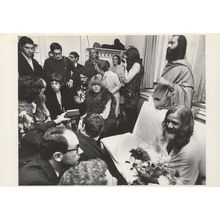 Maharishi Mahesh Yogi Transcendental Meditation Rare Postcard