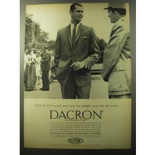 1960 Du Pont Dacron Ad - Stein Bloch tailors suits with the summer look