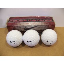 NIKE POWER DISTANCE SUPER FAR FAST CORE GOLF BALLS 3 NIB