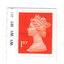 SG2040 UJW5 1st Orange-red WALSALL SELF-ADHESIVE Ex BOOKLET ~ UM