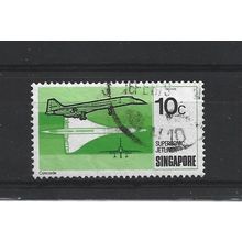 Singapore.SG339 10c Concorde.Fine Used.Jun25