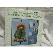 Ed's Variety Store Garden Gate Hanging Resin Bird Feeder 7-1/2" Diameter