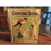 Little Golden Book Exercise Book By Nancy Claster (A) Edition Fine 6.0 1964