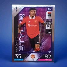 Match Attax Jadon Sancho Styler Card #113 2022/23