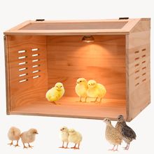 Brooder Box for Chicks, 3-8 Chicken Heater, Poultry Brooder with Heaters for Bab