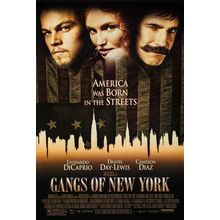 Gangs of New York (2002)_4 Movie Film Poster Canvas iconic design