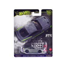 2018 Ford Mustang RTR Spec 5 Gray "Slide Street 2" Series Diecast Model Car b...