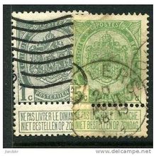 1907/1908 Michel 78+80 - #5 fine used (o)