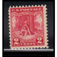 645 2c Valley Forge Barely Clears MNH O1087
