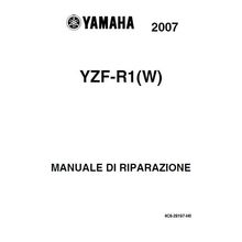 YAMAHA YZF-R1(W) MANUALE DI RIPARAZIONE 2007 MOTOCICLO 442 PAGINE ITALIANO